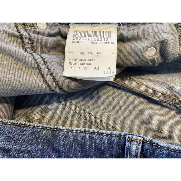 Brax Feel Good Carlos Mens Jeans Straight 5 Pocket 44 X 34 Comfort Waist READ - Picture 3 of 12